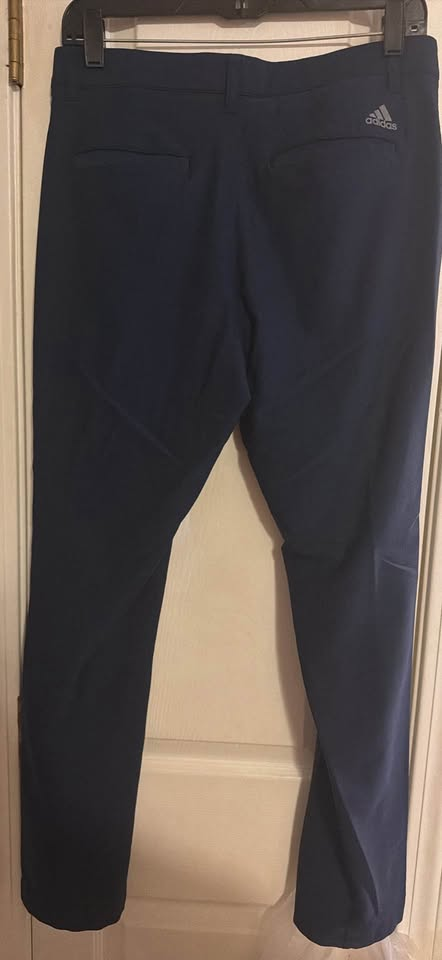Adidas Men's Navy Dress Pants / Golf Slacks - Size 30x30