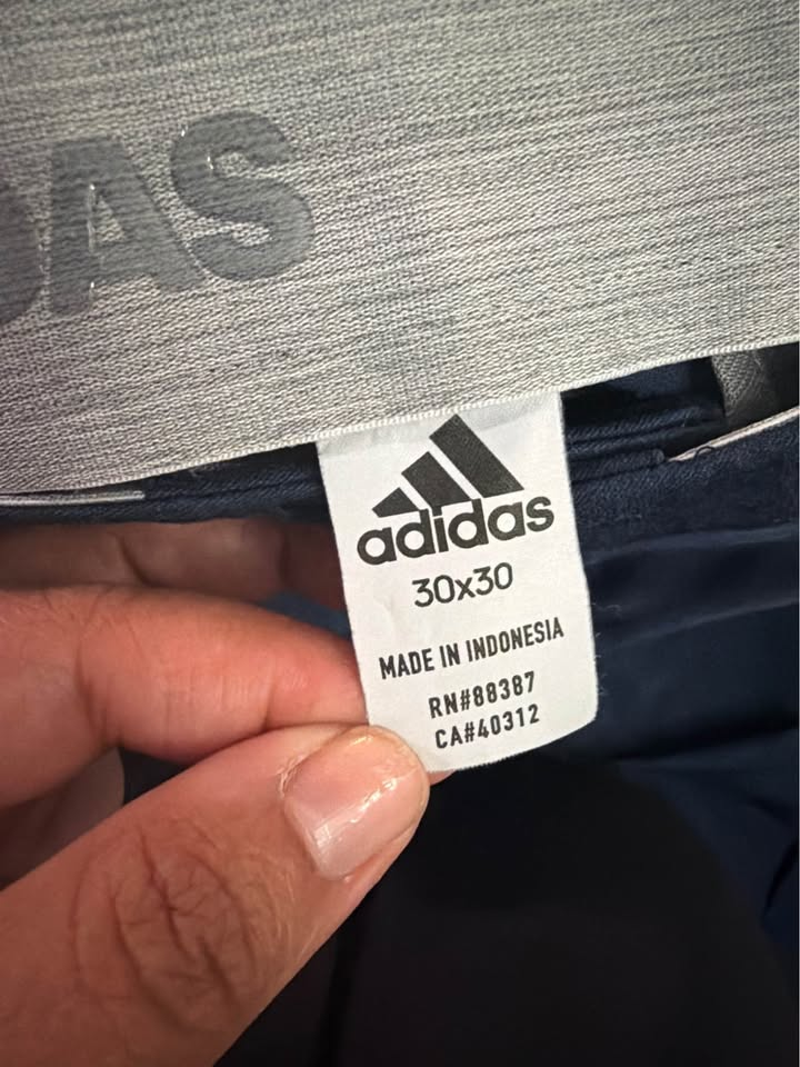 Adidas Men's Navy Dress Pants / Golf Slacks - Size 30x30