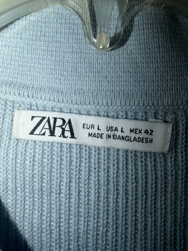 Zara brand label size L EUR L USA L MEX 42