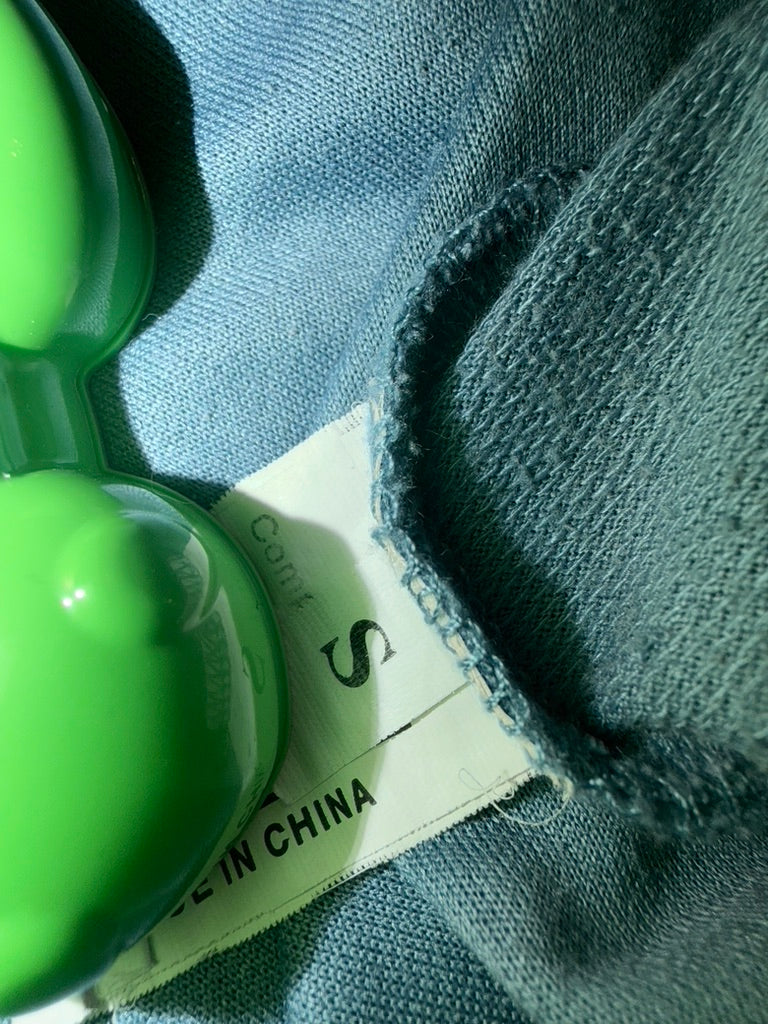 SHEIN size Small label made in China close-up
