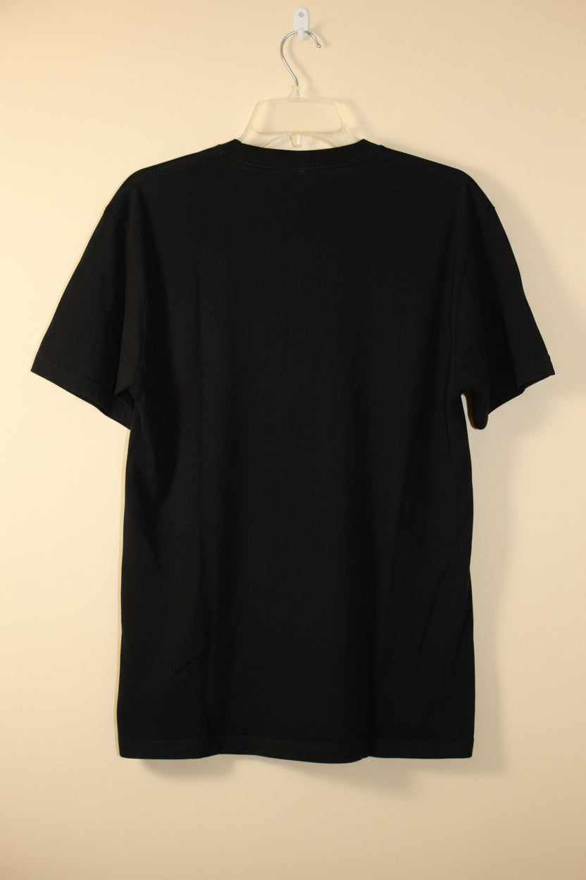 Next Level Apparel Black Graphic T-Shirt | Size Large