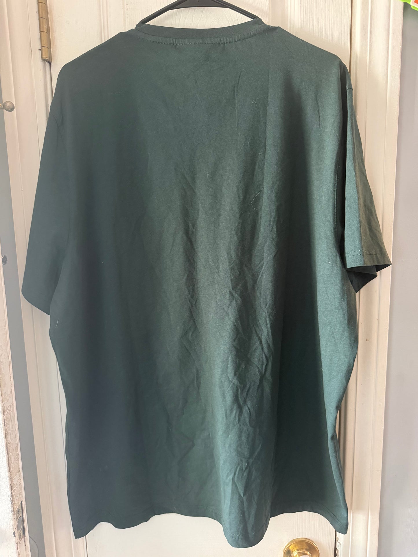 Michael Kors Men's Dark Teal Crew Neck T-Shirt - Size XXL